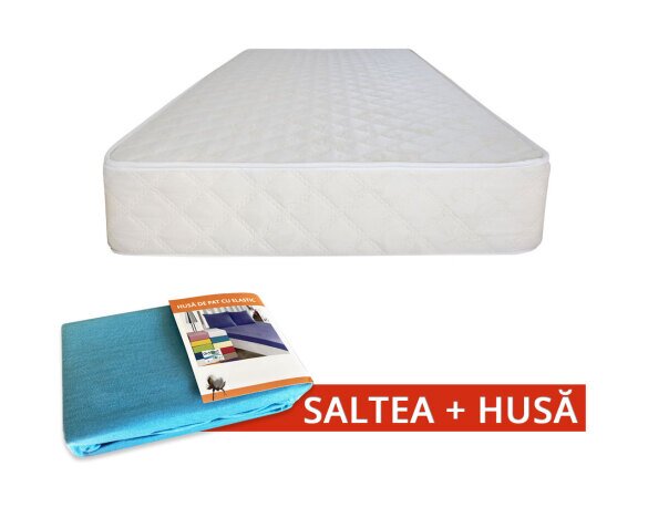 Set Saltea Spectral SuperOrtopedica 900x1900 + Husa cu elastic